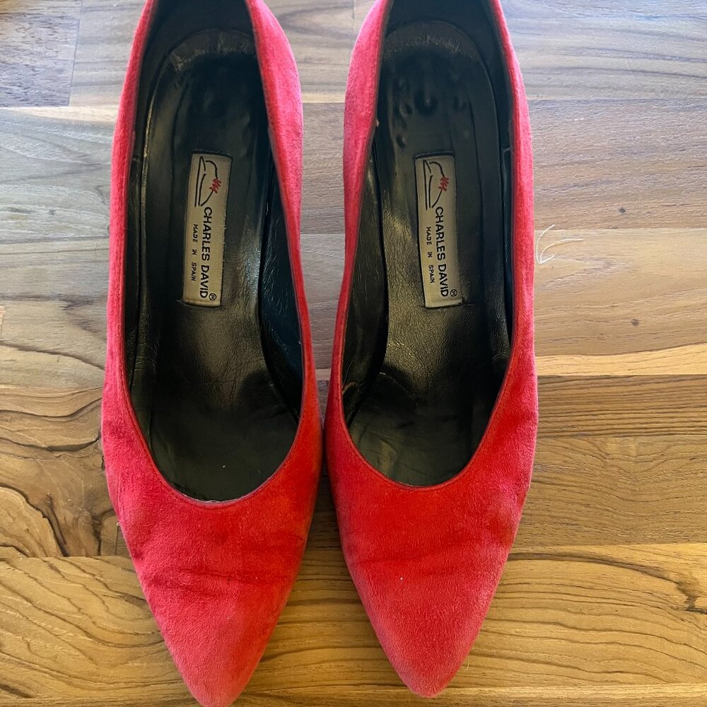 Favorite Women's Red Suede Shoes